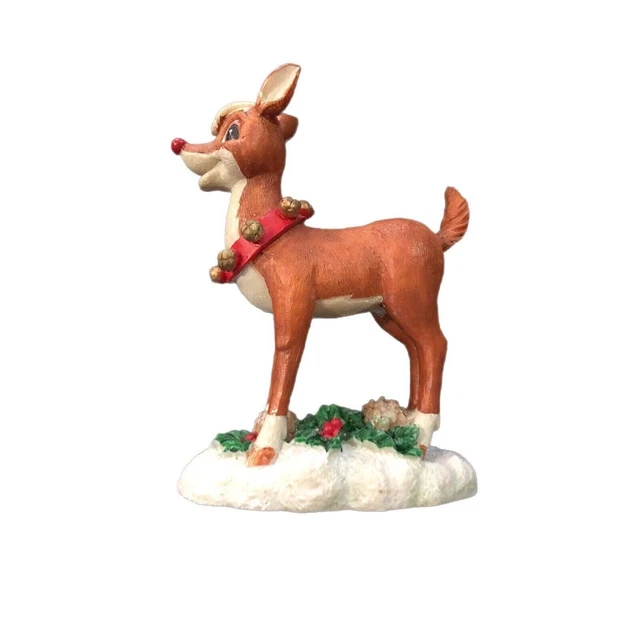 THE RUDOLPH CO. Rudolph The Red Nosed Reindeer Christmas 5" Figure ...