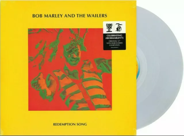 Bob Marley & the Wailers Redemption Song Schallplatte Store Day Clear Vinyl 12"