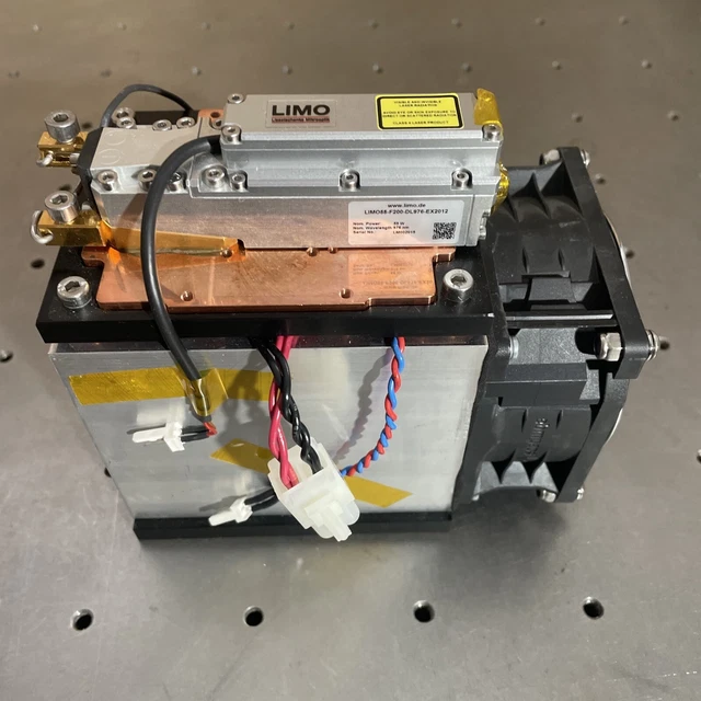 LIMO LIMO55-F200-DL976-EX2012 976nm 55W Ytterbium Laser Diode Pump w/ TEC Cooler