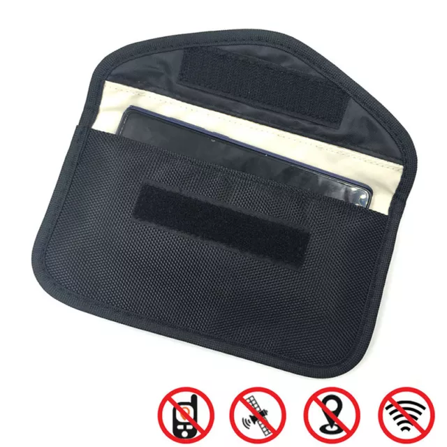 Große Handy-RF-GPS-Signalblocker-Anti-Radiation-Shield-Tasche 2^