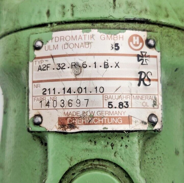 Hydromatik A2F.32.R.6.1.B.X Hydraulic Pump