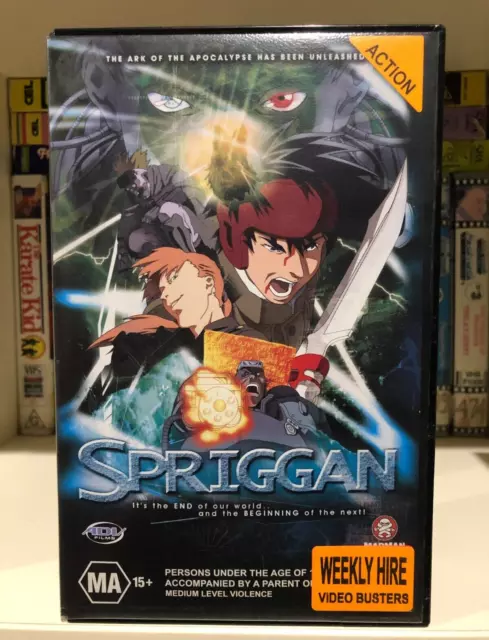 SPRIGGAN - ANIME - Vhs $79.95 - PicClick AU