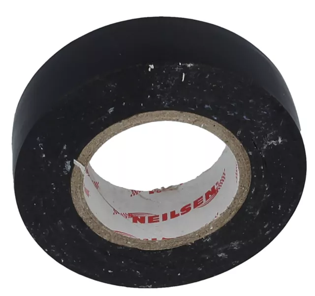 Black Insulation Tape - 19mm x 20 Metre Roll  - For Hobbyists, Electrical 3