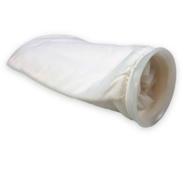 Pomf Filter Sock Bag 25 Micron 4-1/8" x 12" Multi Layer P Flange Sewn Liquid