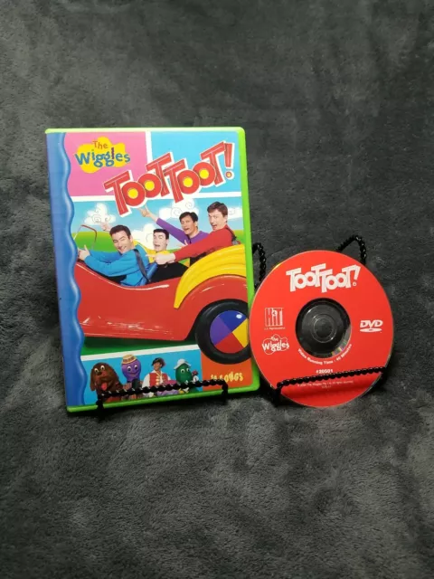 The Wiggles Toot Toot (DVD, 2004)  Big Red Car~ 18 Songs Childrens Sing Along