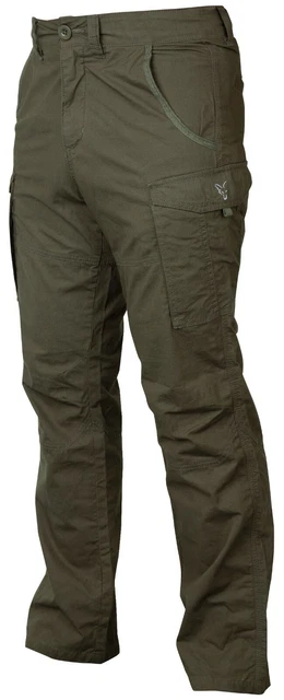 Fox Collection Combats Green Silver *All Sizes* Fishing Clothing NEW