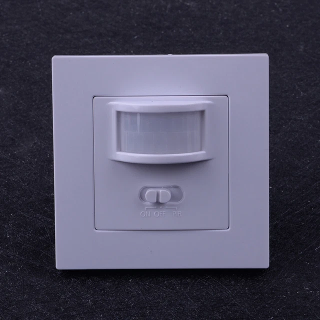 AC110240V WALL MOUNTED PIR Infrared Motion Sensor Switch Human Body