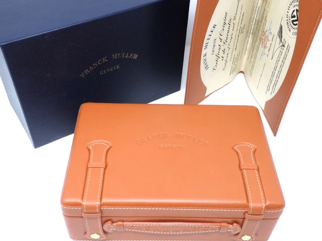 Boîte De Rangement élégante Pour Montre Franck Muller Conquistador Homme - Marron