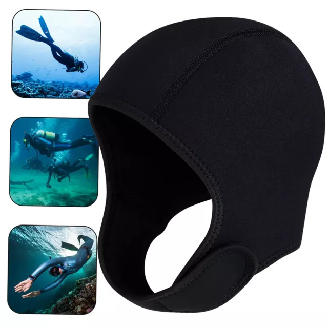 2.5mm Neoprene Scuba Diving Hood Cap Winter Swim Warm Wetsuit Water Sports Hats