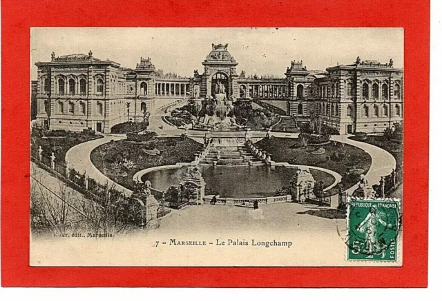 CPA 13 MARSEILLE - Le Palais Longchamp