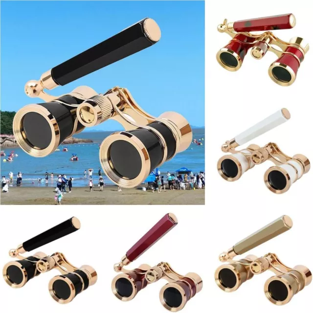 3X Binoculars Telescope Vintage Musical Concert Telescope  Theater