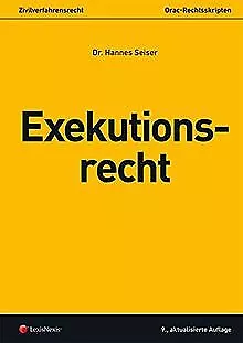 Exekutionsrecht (Skripten) von Seiser, Hannes | Buch | Zustand gut