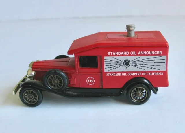 Vintage Die Cast Truck Standard Oil Company Announcer RPM California Chevron Car
