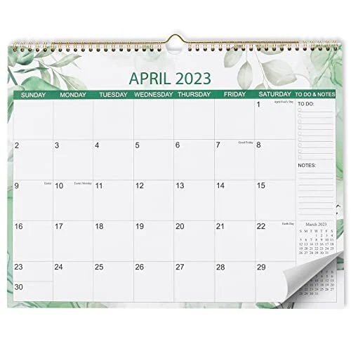 MONTHLY WALL CALENDAR from April 2023June 2024 TearOff Hanging Wall
