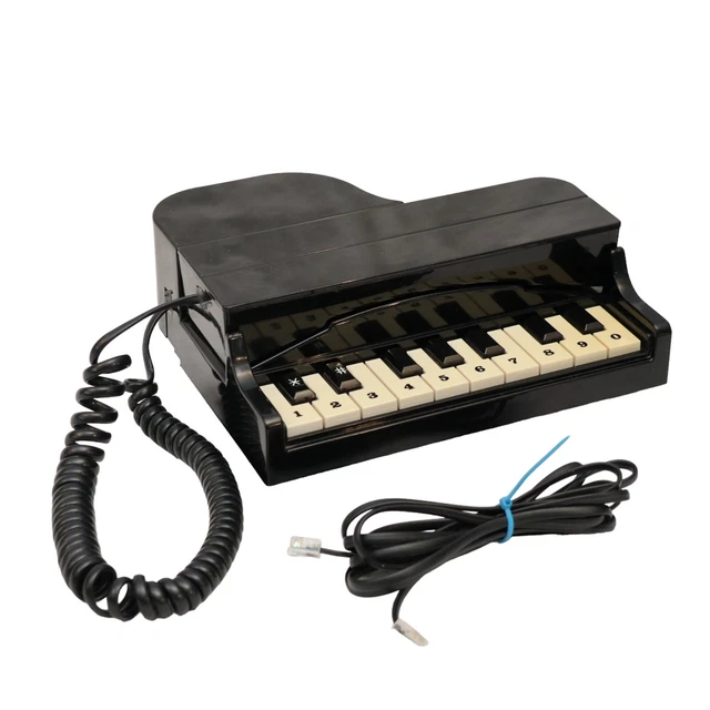 Téléphone Vintage Pianotel – Piano Phone – Objet Déco Rétro Collection