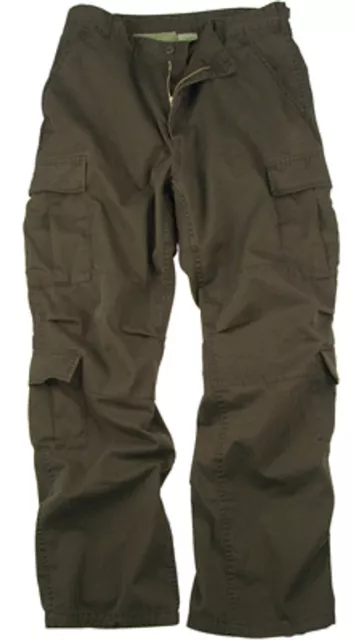 Rothco Vintage Paratrooper Fatigue Pants - Brown