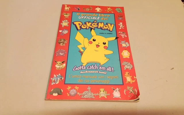 POKEMON, Il grande libro ufficiale dei Pokémon, Sperling & Kupfer, 2000, 1l26 POKEMON, Il grande libro ufficiale dei Pokémon, Sperling & Kupfer, 2000, 1l26