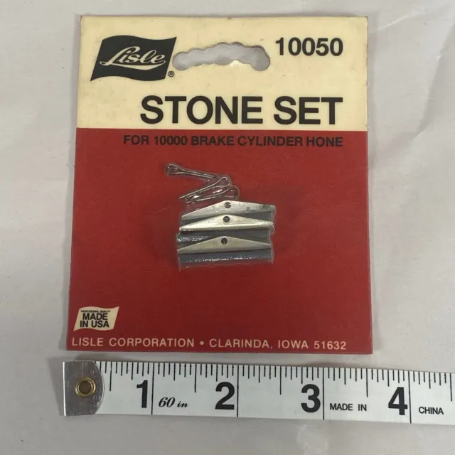 Lisle Stone Set For 10000 Brake Cylinder Hone *MADE IN USA*