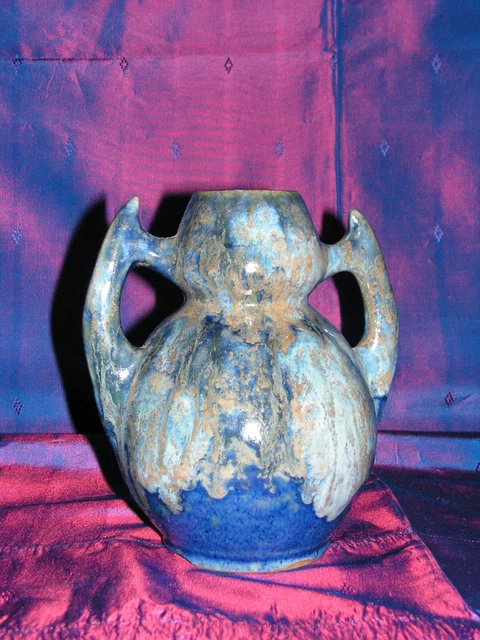 VASE ou POT  grés  vernissé    PIERREFOND  ? environ 1940