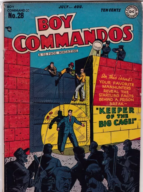 Boy Commandos  #28   1940'S