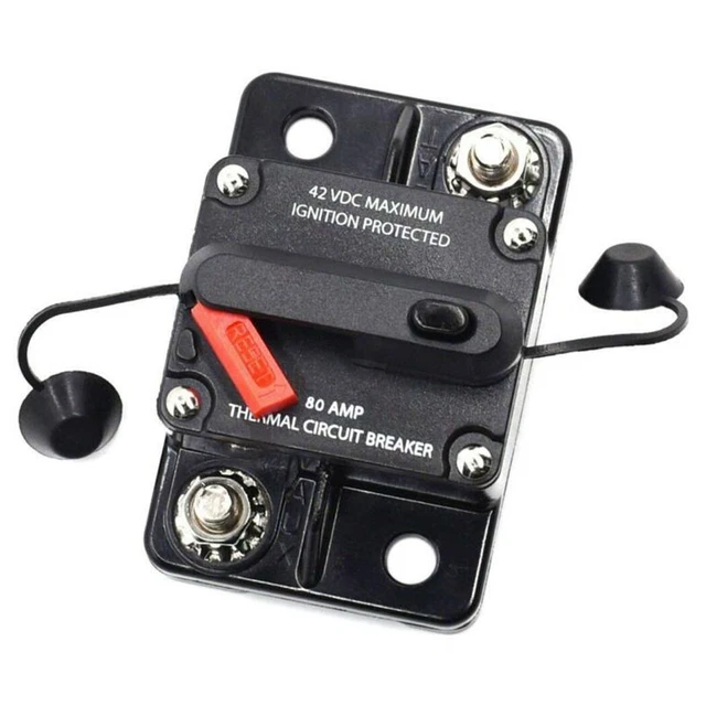 50A/80A/100A Interruttore di Circuito per Auto, Camion, Camper, ATV, Marina, Barca,