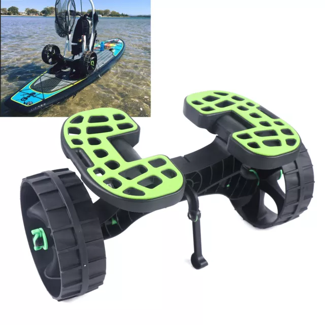Kayak Canoe Boat Carrier Dolly Cart Trailer Transport Wheels Non-Slip Adjustable