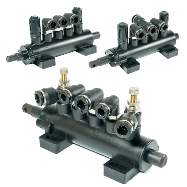 Five-Port Tube Valve for Tyre Changer Machine Foot Pedal For Unite Kexing 1pc