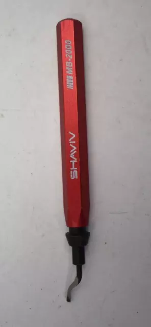Shaviv MB-2000 High Speed Steel Hand Deburring Tool Blade Type E100 Aluminum