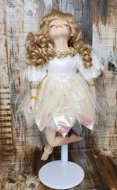 Kissing Fairy Doll Angelica 12200 Heritage Signature Collection Porcelain Angel
