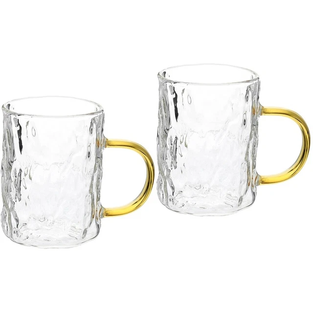 Lot De 6 Verres Krosno à Motifs Floraux 250ml - Bleuets, Coquelicots Et Tournesols - Parfaits Pour Eau, Jus, Cocktails Et Limonade