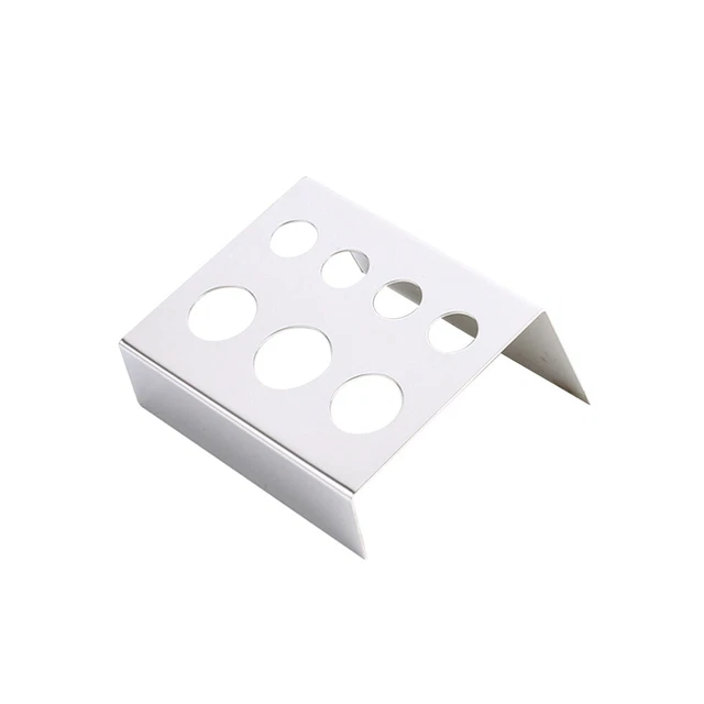 Portavasos de tinta soporte para tazas con varios agujeros Silver