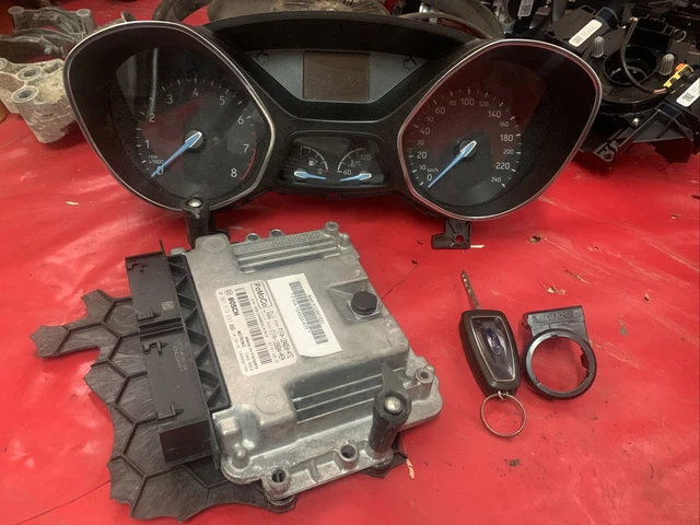 FORD FUOCS MK3 control unit key speedometer radio key lock 1.0 year ...