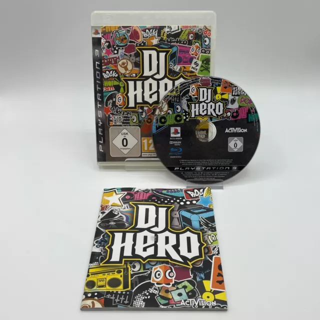 PS3 Spiel Sony Playstation 3 DJ Hero nur Software Musik Singen Tanzen Karaoke