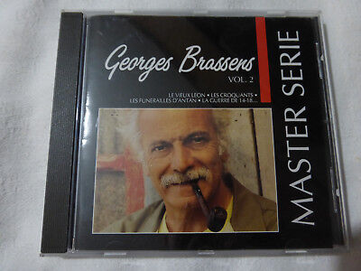 Coffret Georges Brassens Vol.1 Georges Brassens Vol.2 