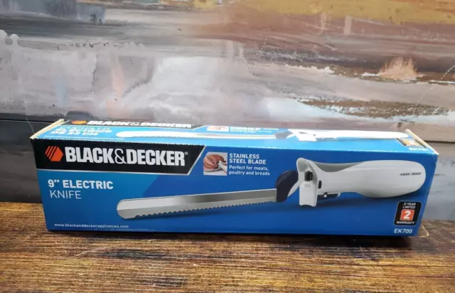 Black & Decker Slice Right 9 23cm ELECTRIC Carving KNIFE HOME
