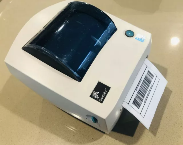 Zebra GC420D Direct Thermal Barcode Label Printer 100mm USB Serial Parallel 892