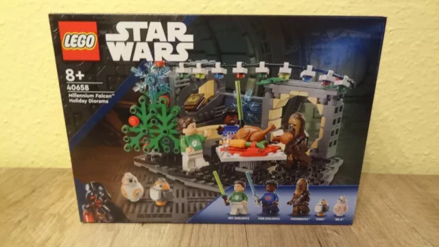 Lego Star Wars 40658 Millennium Falcon Holiday Diorama Neu & Ovp