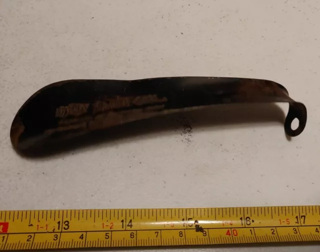 Vintage Harry Smith Shoe Store Hazleton Shenandoah PA Advertising Metal Shoehorn