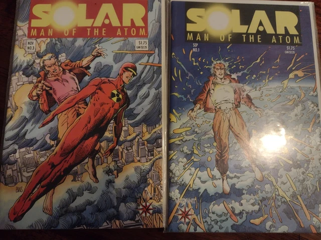 SOLAR MAN OF The Atom #1 And #3 Mint Or Near Mint $60.00 - PicClick CA