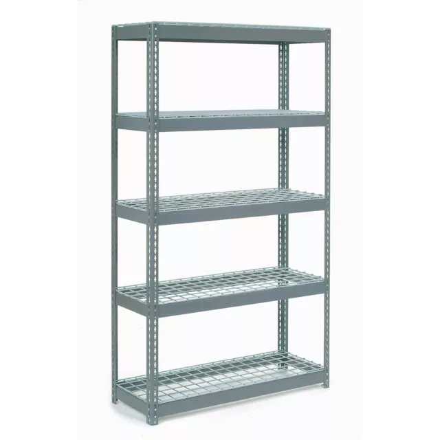 Global Industrial Extra Heavy Duty Shelving 48"W x 18"D x 60"H With 5 Shelves