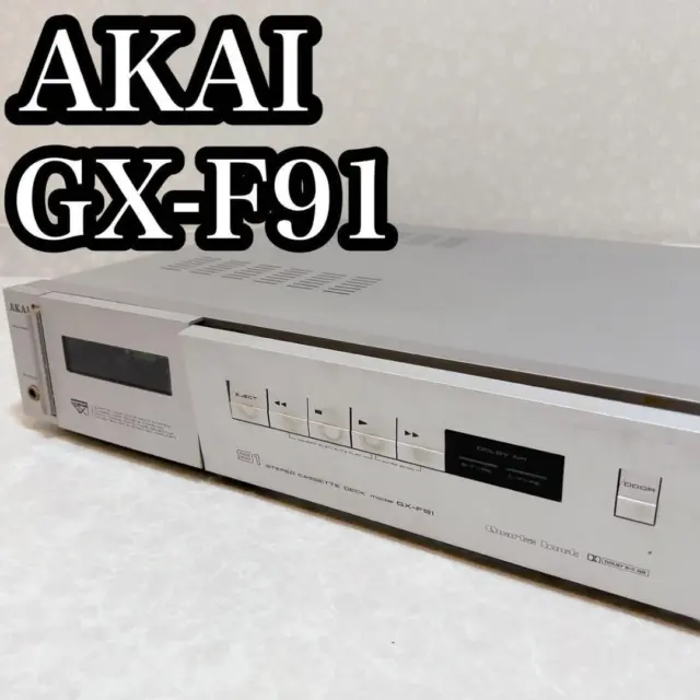 Akai Akai Gx-f91 Stereo Cassette Deck Akai Denki