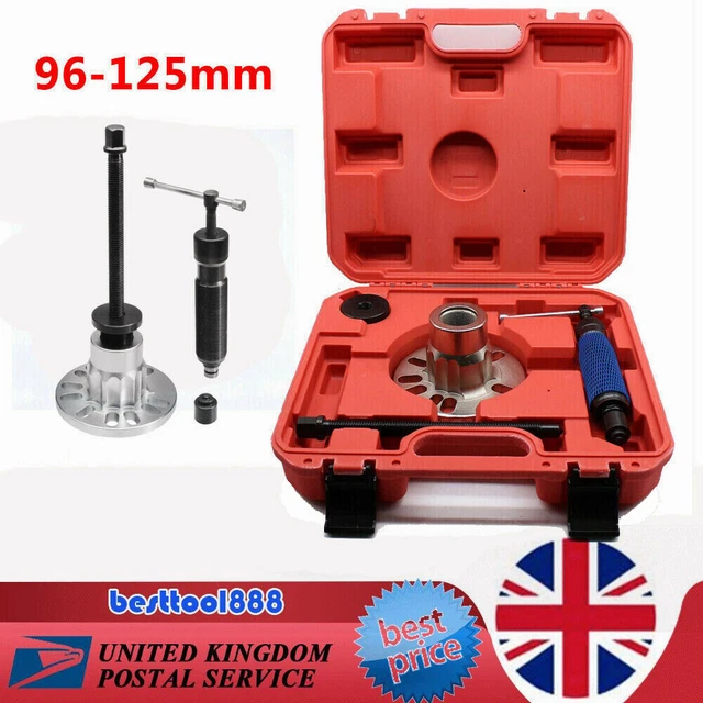 10T Hydraulic Wheel Hub Drive Shaft Puller Tool - Professional Hub Press Extractor For 4 Or 5 Bolt Hubs