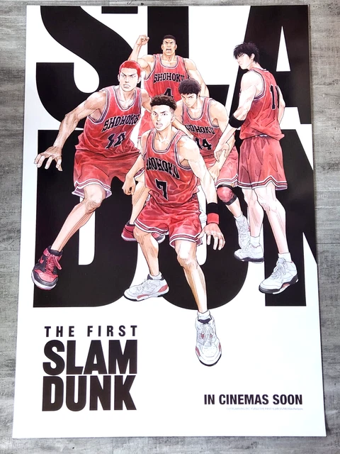 THE FIRST SLAM DUNK 2022 Original INTL 27x40 DS Double Sided 2Sided Movie Poster