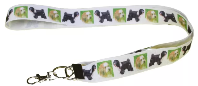 Tibetan Terrier Breed of Dog Lanyard Key Card Holder Perfect Gift