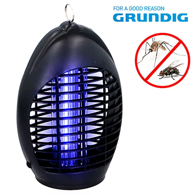 Elektrischer Insektenvernichter mit UV LED Lampe Fliegen Mücken Falle Steckdose
