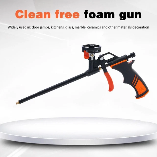 Heavy Duty PU Expanding Foam Gun Applicator Filler New Sealing Pr DIY C9M4