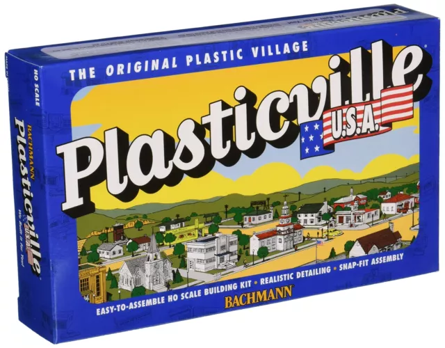 Bachmann Trains 45141 PLASTICVILLE U.S.A. BUILDINGS – CLASSIC KITS - SUPERMARKET