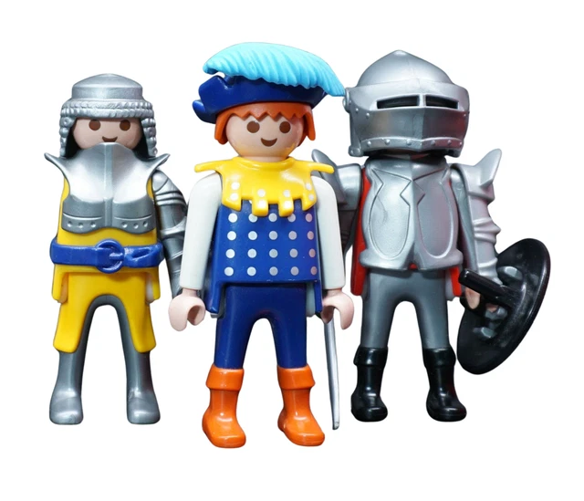 PLAYMOBIL 4434 – Silberner Ritter, Spielfigur Mit Rüstung, Für Kinder Ab 4 Jahren, Mittelalter-Fantasy