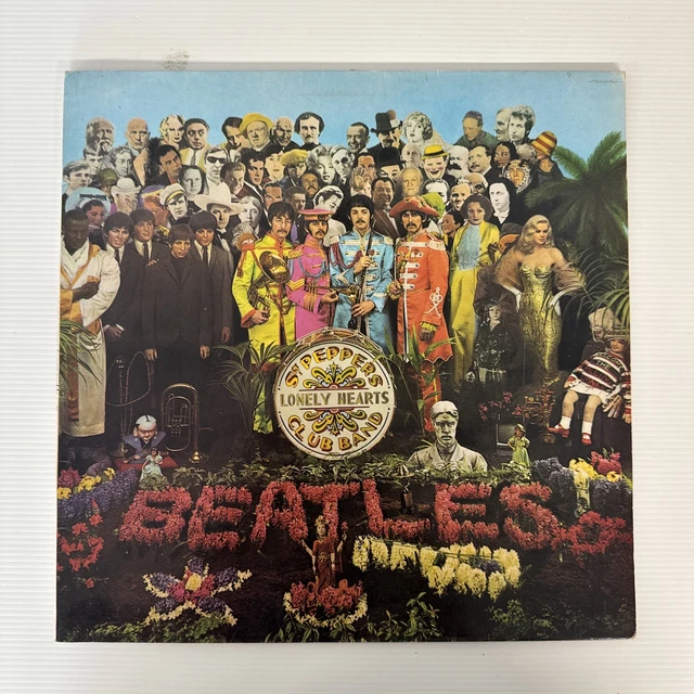 The Beatles Sgt. Pepper's UK盤Mono 1stプレス The Beatles sgt peppers lonely hearts club band vinyl 1st