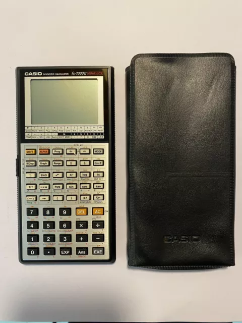 A Casio fx-7000G Graphics Scientific Calculator